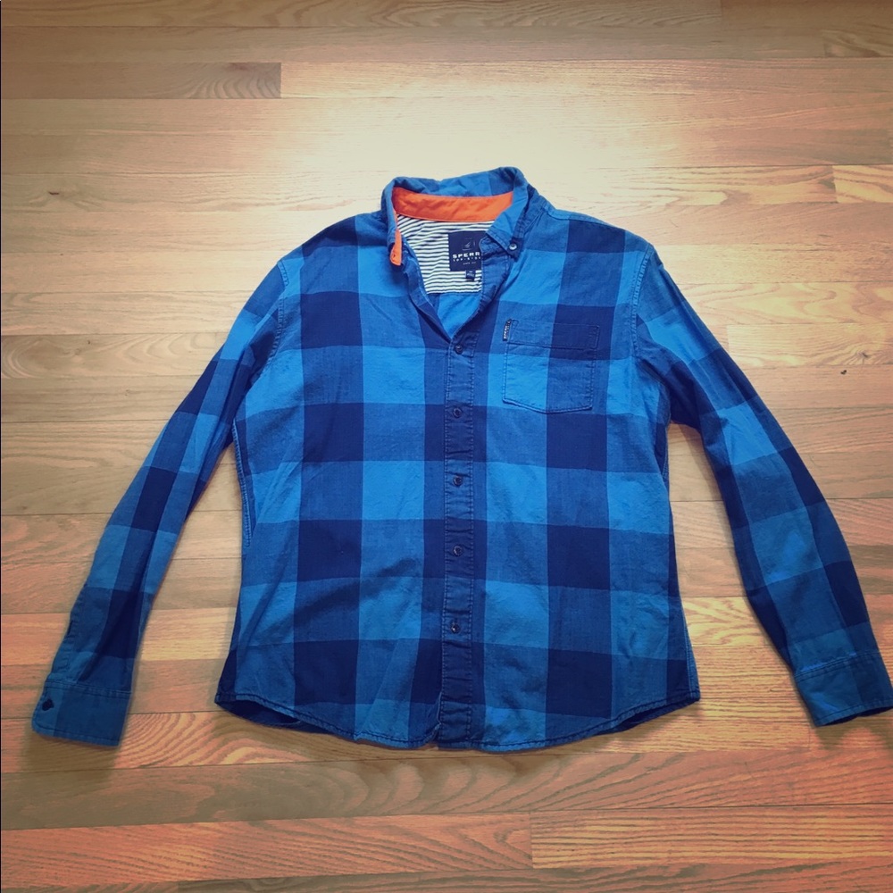 Men’s Sperry topsider flannel